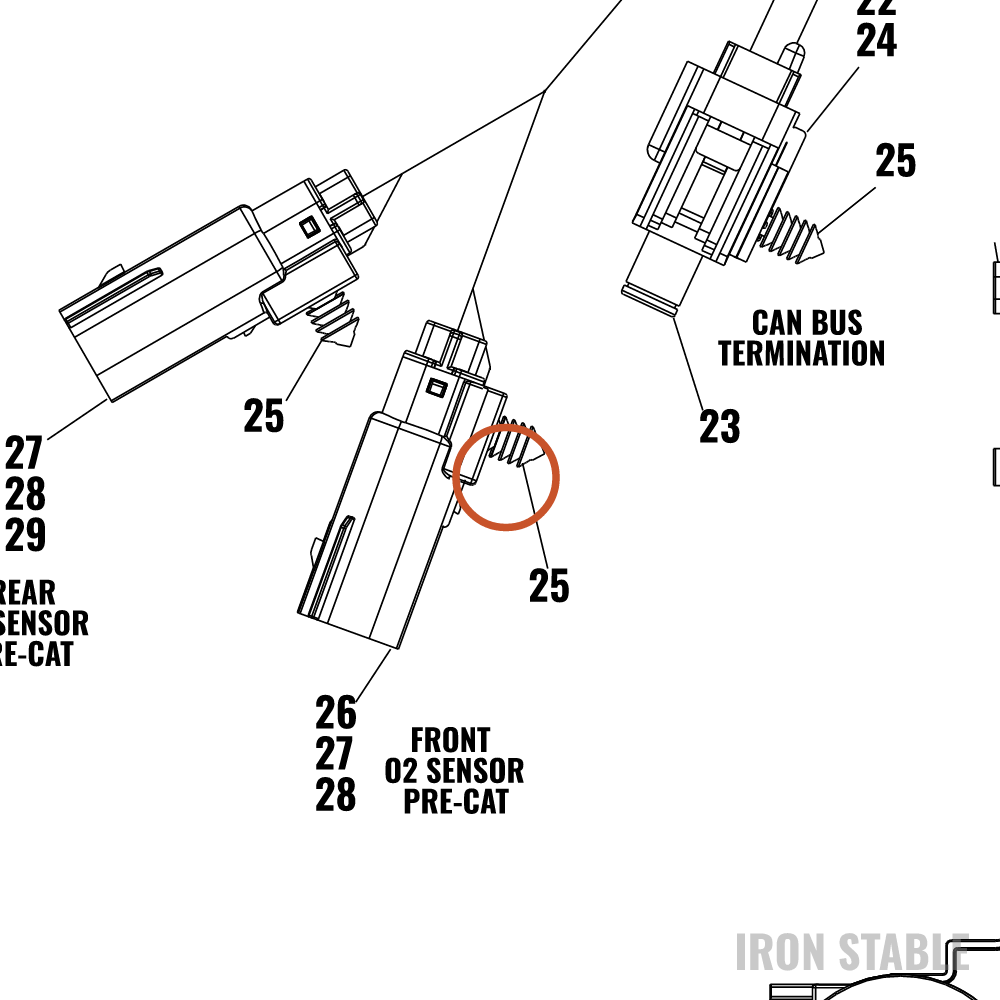 Harley-Davidson Connector, 26-Way Socket(Po)