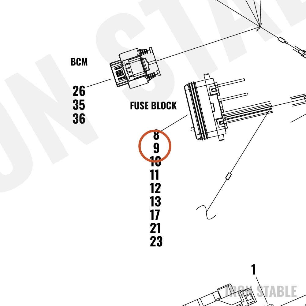 Harley-Davidson Wire Seal, #18-20awg