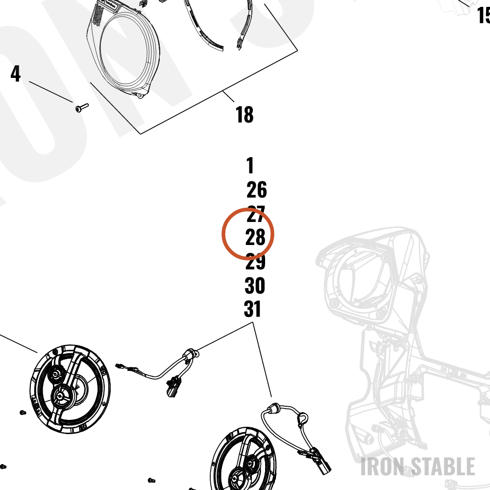 Harley-Davidson Harness, Wire, X