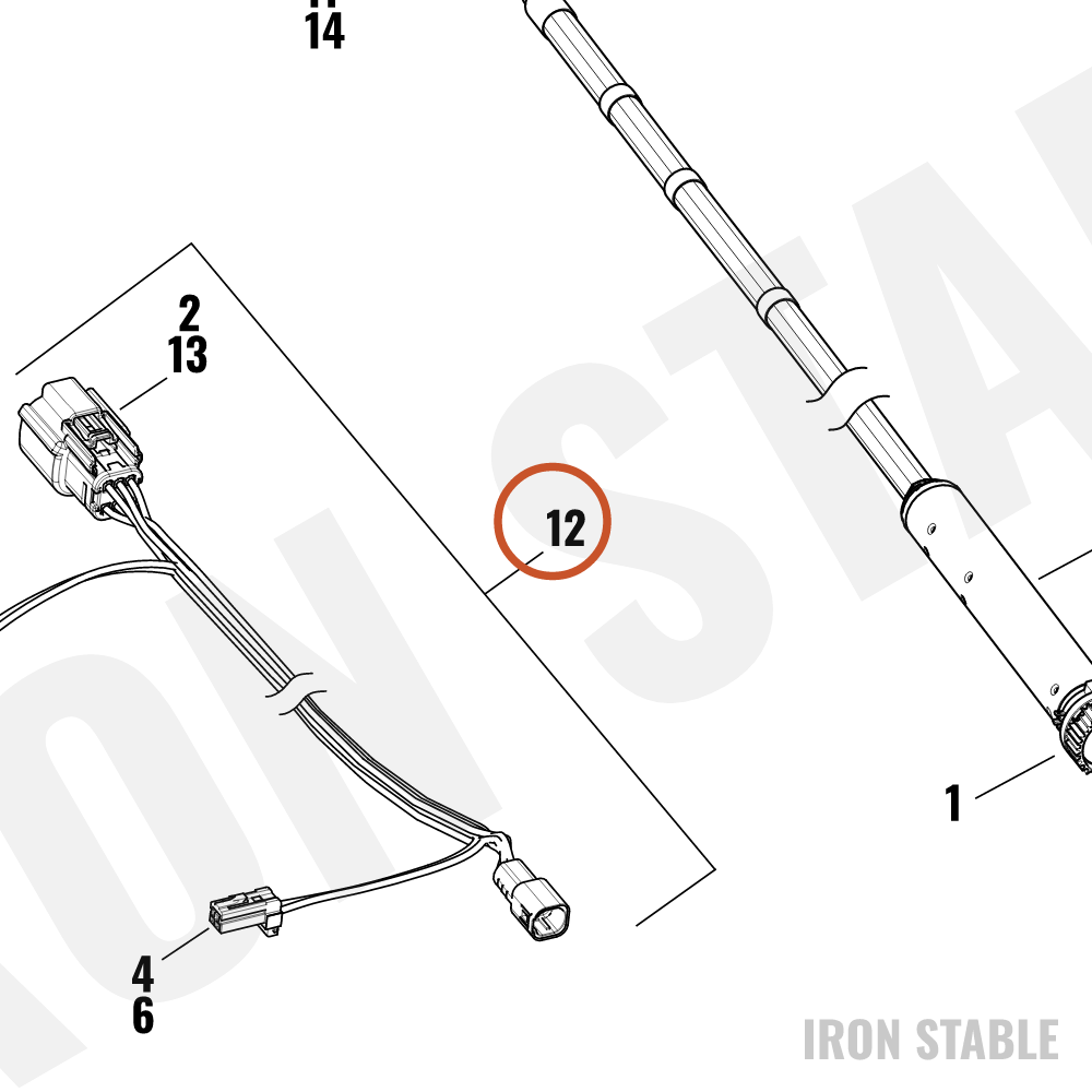 Harley-Davidson Harness, Wire, X