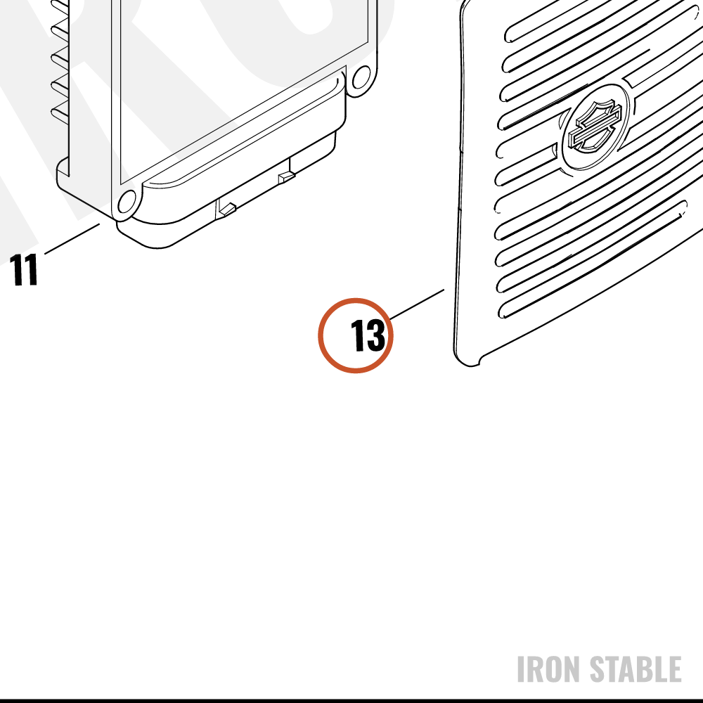 Harley-Davidson Cover, Ecm Caddy