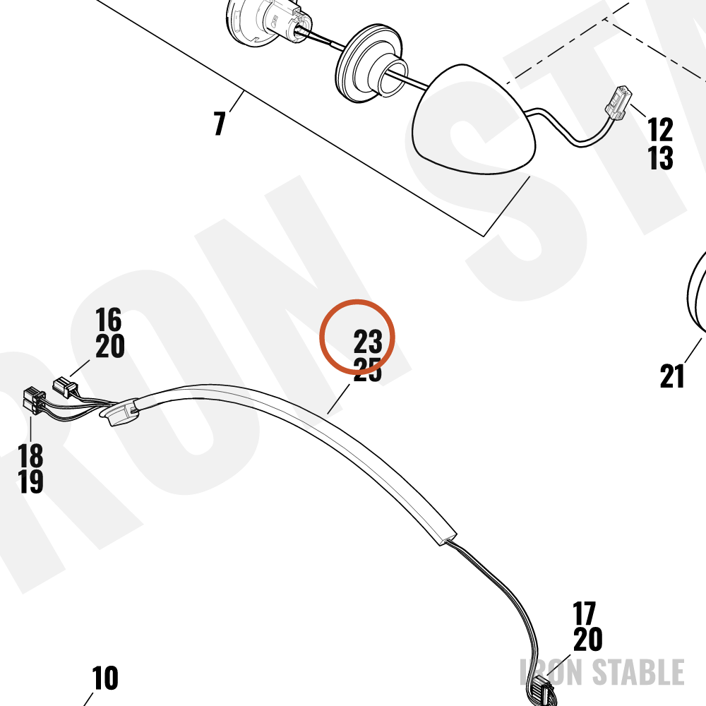 Harley-Davidson Harness, Wire, X
