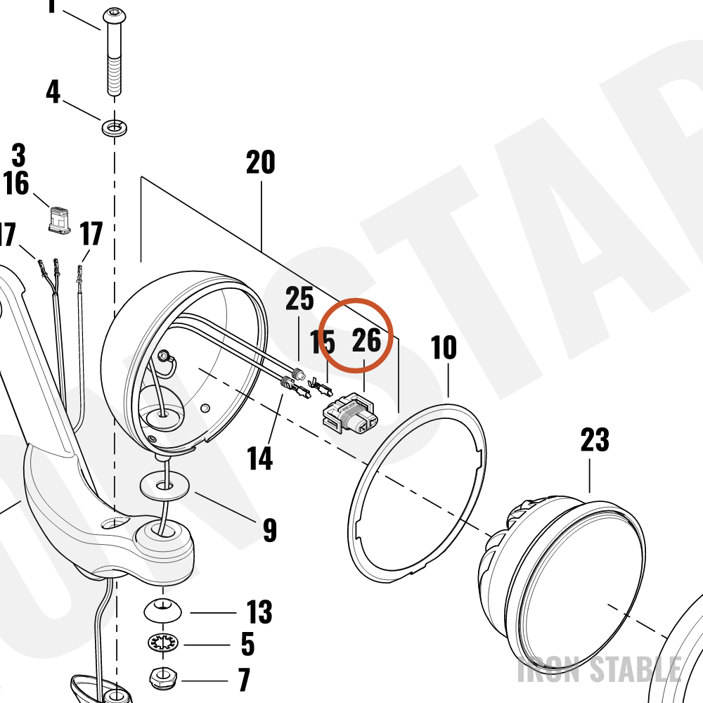 Harley-Davidson Connector, X