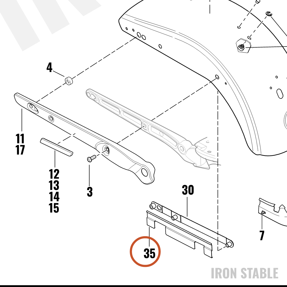 Harley-Davidson Wire Channel