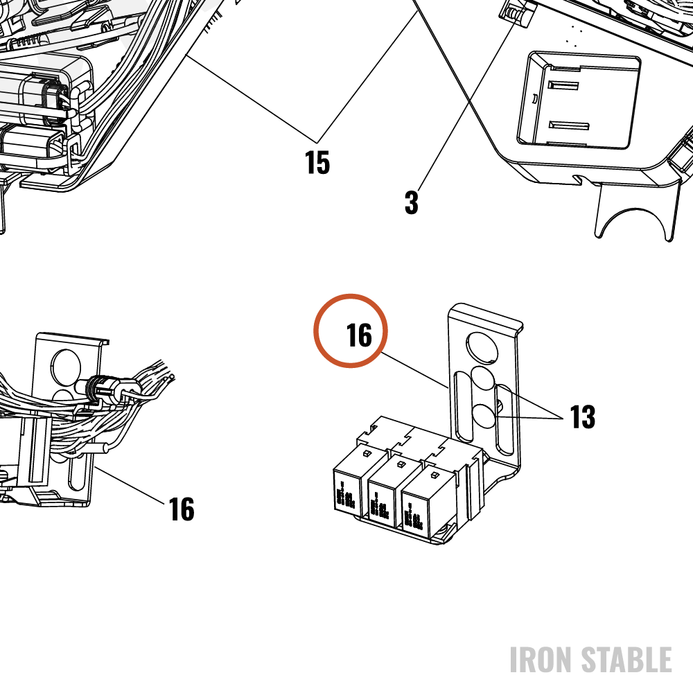 Harley-Davidson Bracket, Relay
