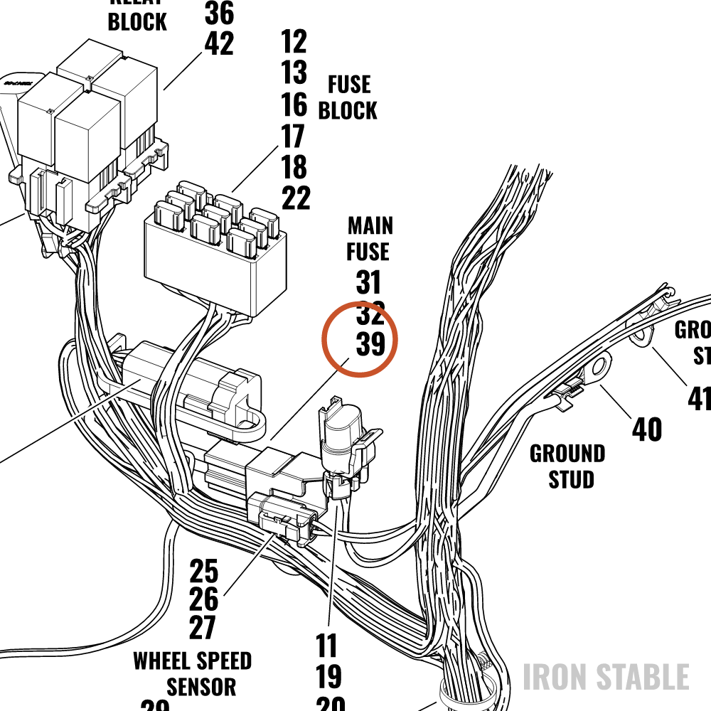 Harley-Davidson Terminal, Male, 6.0 Sq Mm