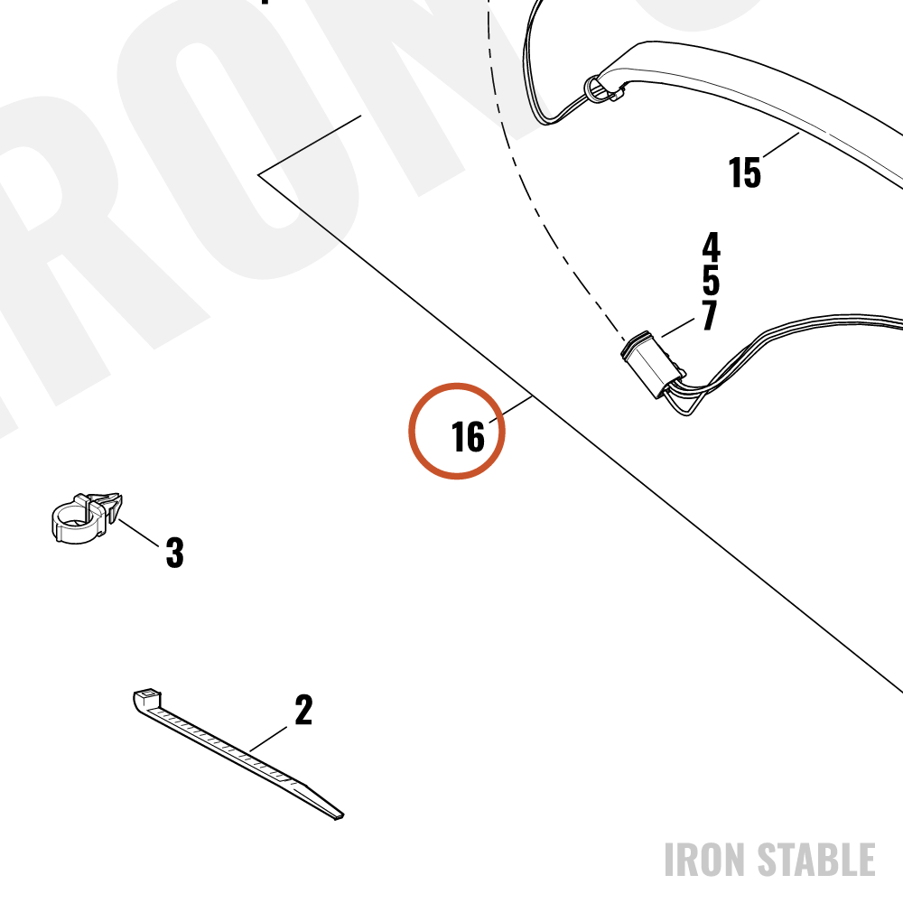 Harley-Davidson Harness, Rr Liting, Flhrse