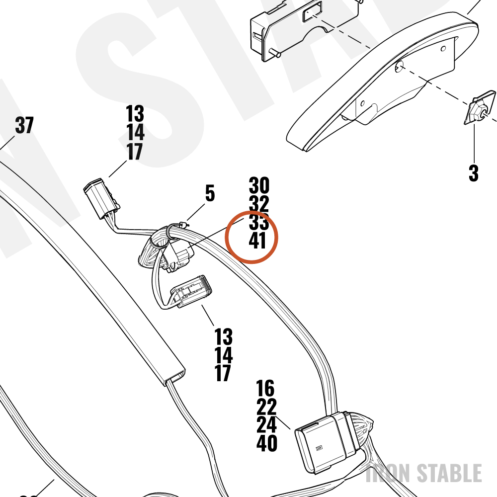 Harley-Davidson Connector, 12-Way