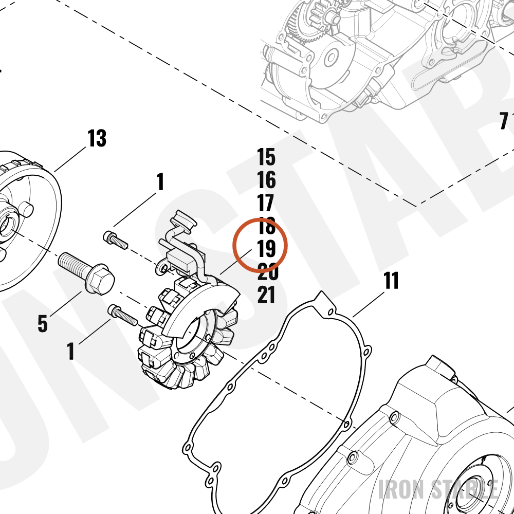 Harley-Davidson Seal, 2.0 Sq Mm