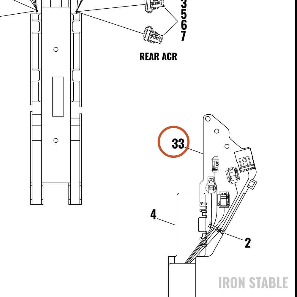 Harley-Davidson Bracket, Elec Mt, X