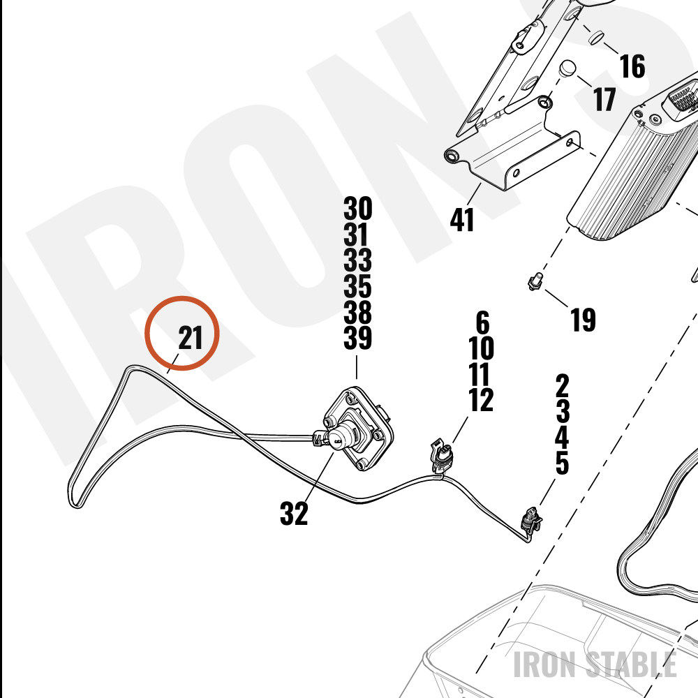 Harley-Davidson Wire Harness, Rr Spkr Jumper