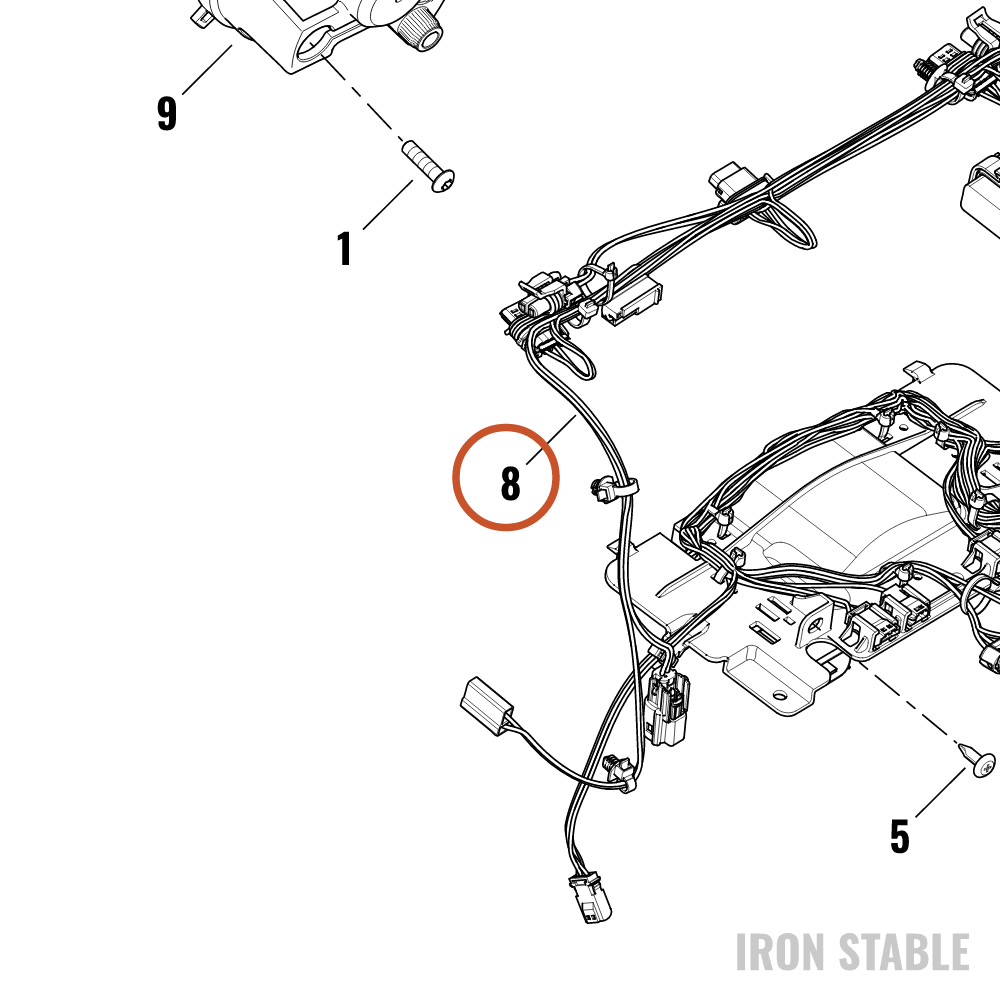 Harley-Davidson Harness, Wire, Fairing