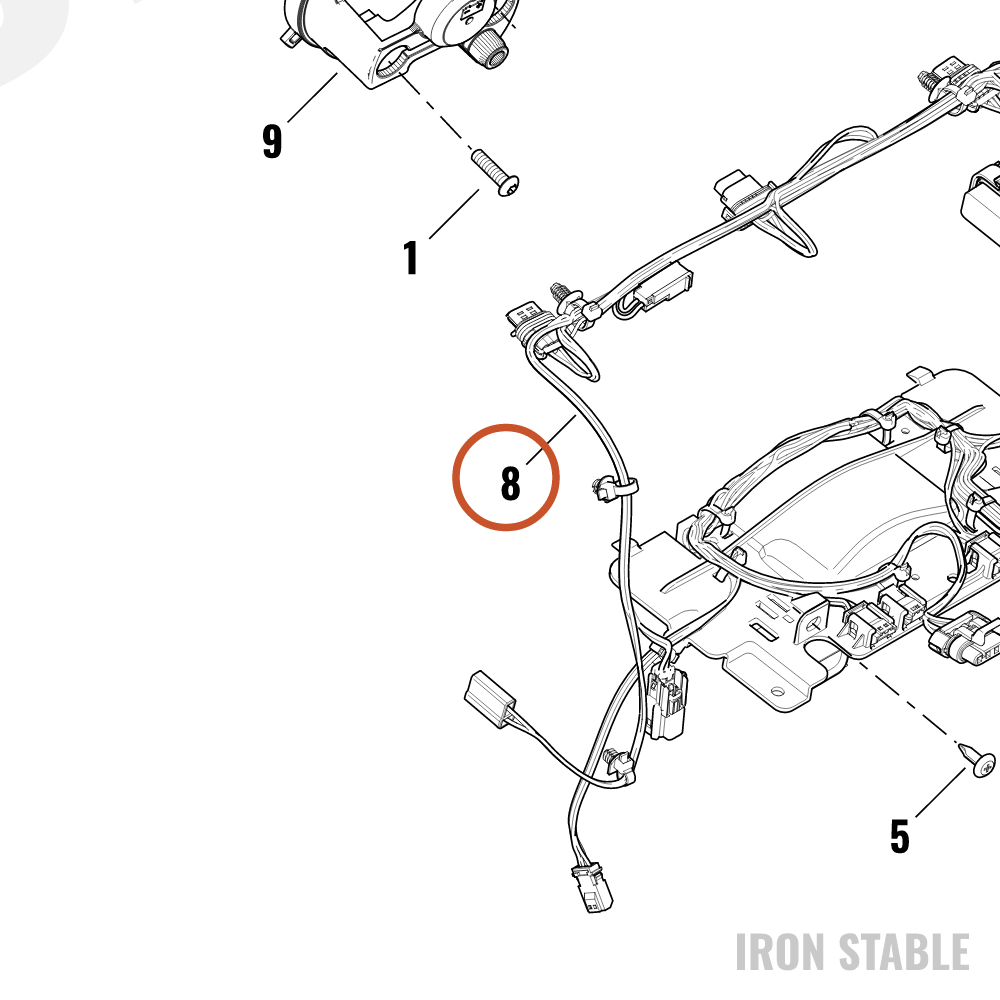 Harley-Davidson Harness, Wire, Fairing