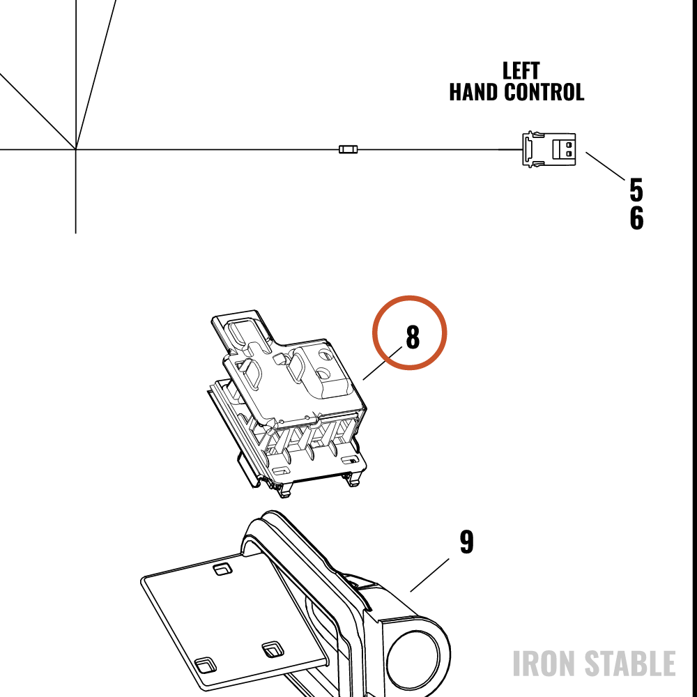 Harley-Davidson Support, Engn Harn, Steering Hea