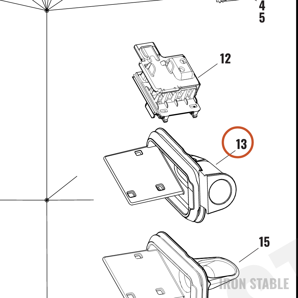 Harley-Davidson Sub-Assembly, Harn/Wrg, Steering Hea