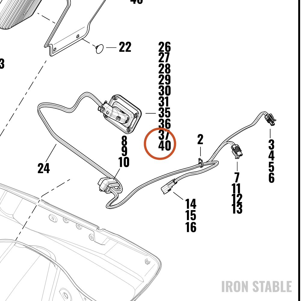 Harley-Davidson Terminal, 1.5mm Pin, 16 Awg, Silv