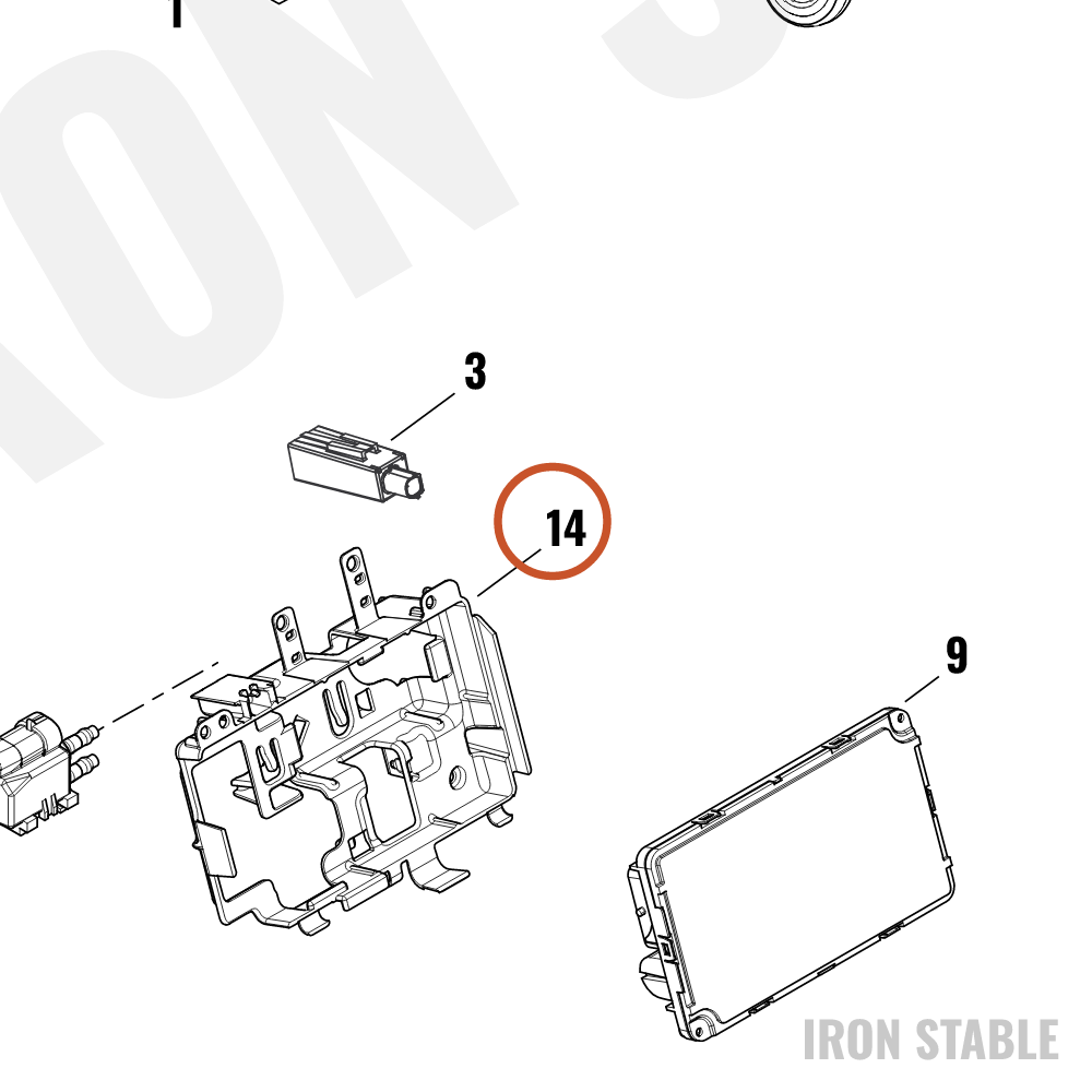 Harley-Davidson Elec Misc Component, Bcm, Caddy