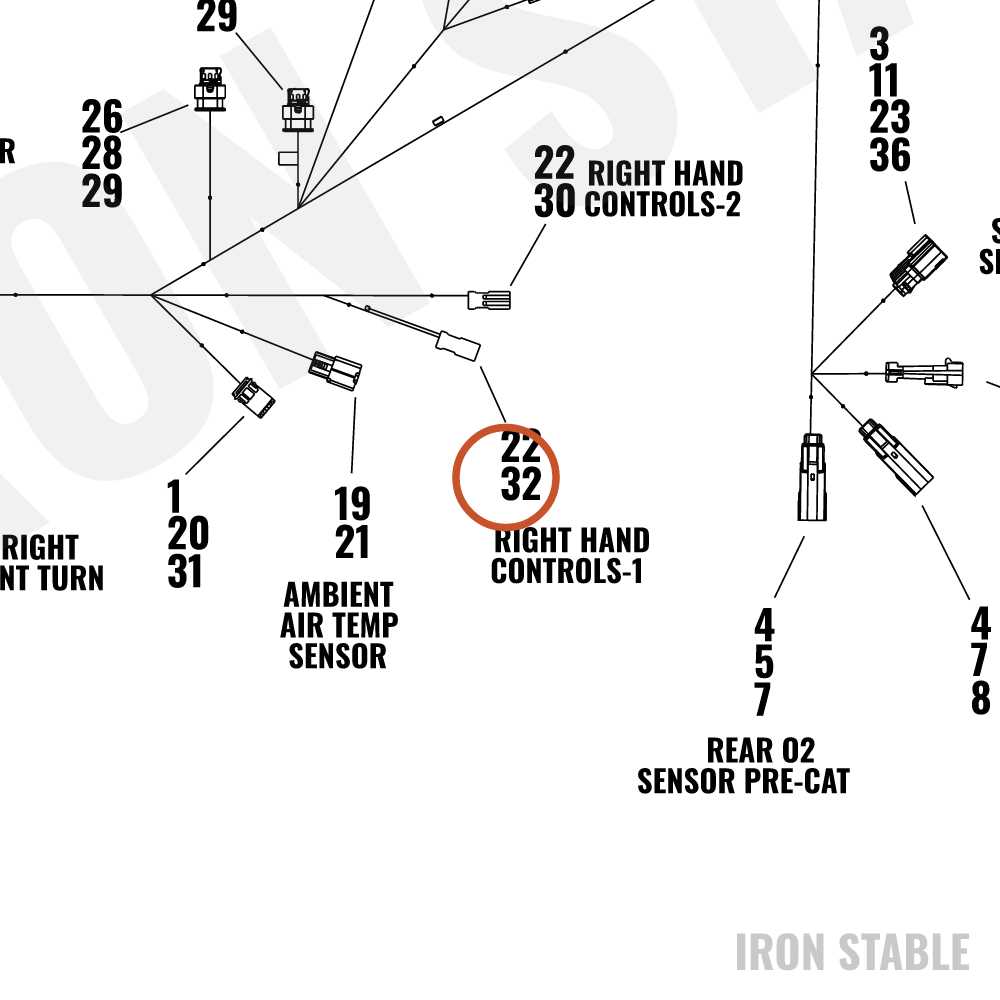 Harley-Davidson Connector, 8-Way Pin