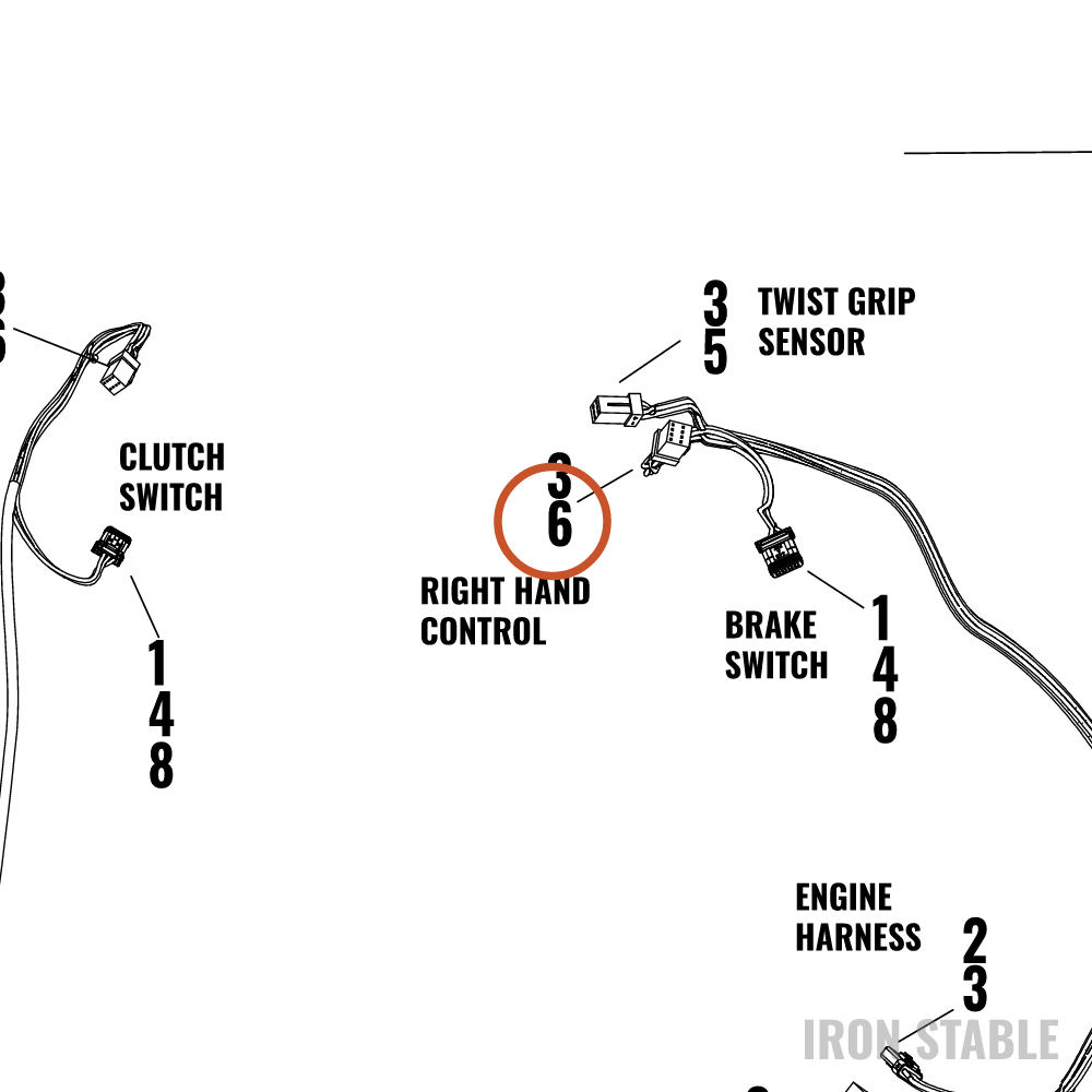 Harley-Davidson Connector, 8-Way, Skt