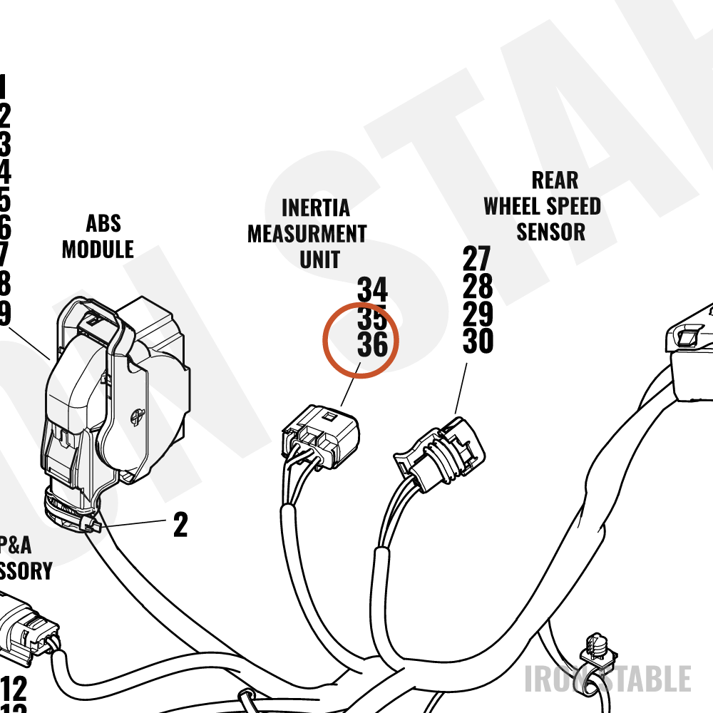 Harley-Davidson Connector, Imu