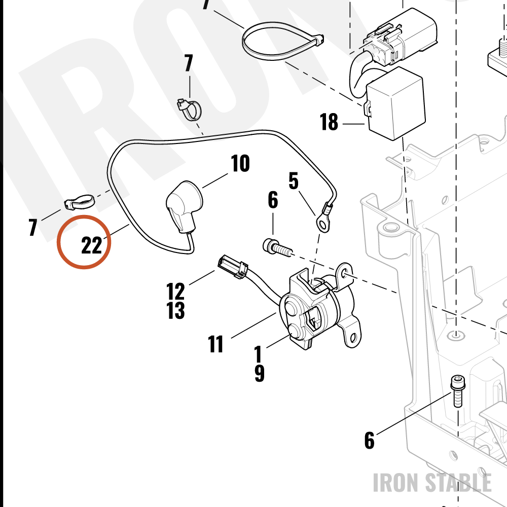 Harley-Davidson Harness, Wire, Rvs Sol-To-Mot