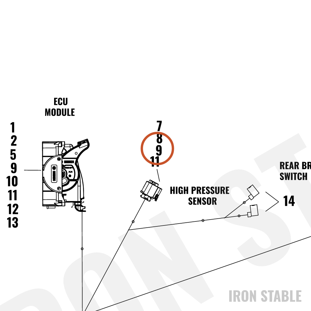 Harley-Davidson Wire Harn Sub-Component, Seal, 20-22