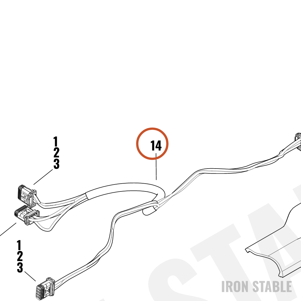 Harley-Davidson Harness, Wire, Light Bar
