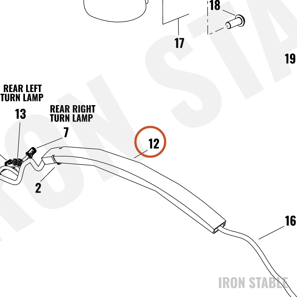 Harley-Davidson Conduit, Self-Adhesive