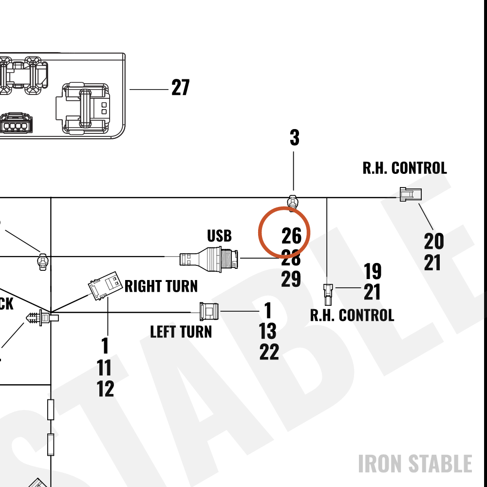 Harley-Davidson Connector, Usb