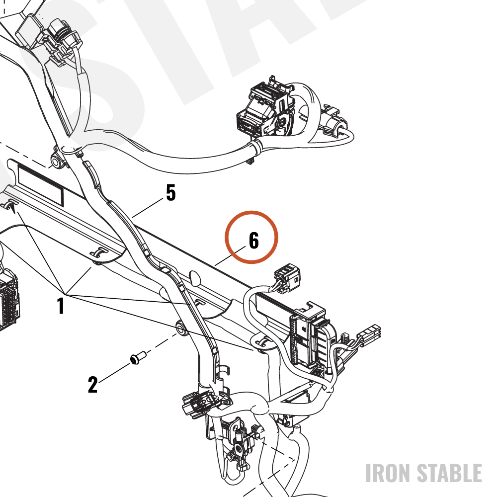 Harley-Davidson Bracket, Elec Mt, Ress Mounting