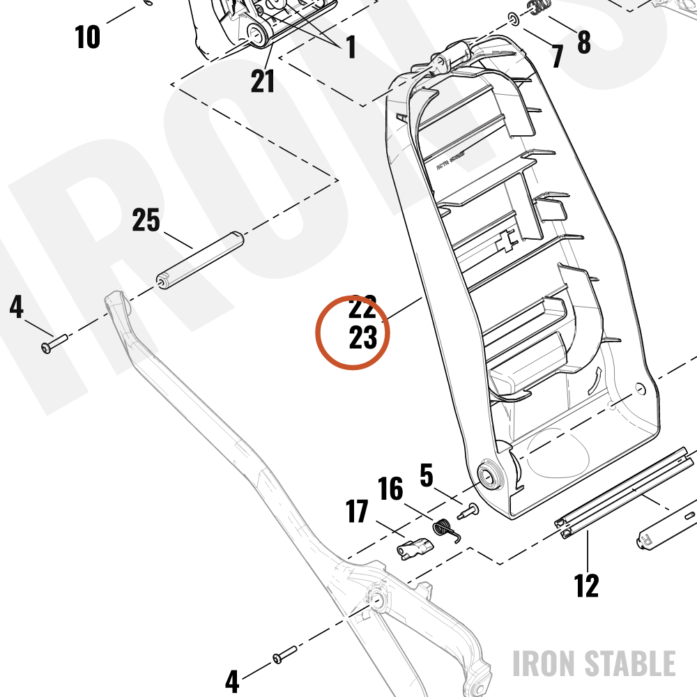 Harley-Davidson Bracket, Elec Mt, Caddy, Evse, Iec