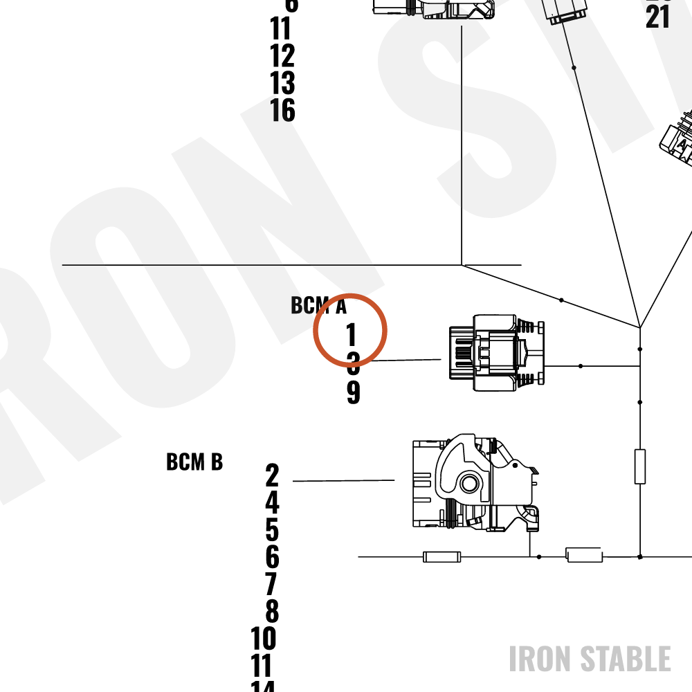 Harley-Davidson Connector, Housing, 2-Way