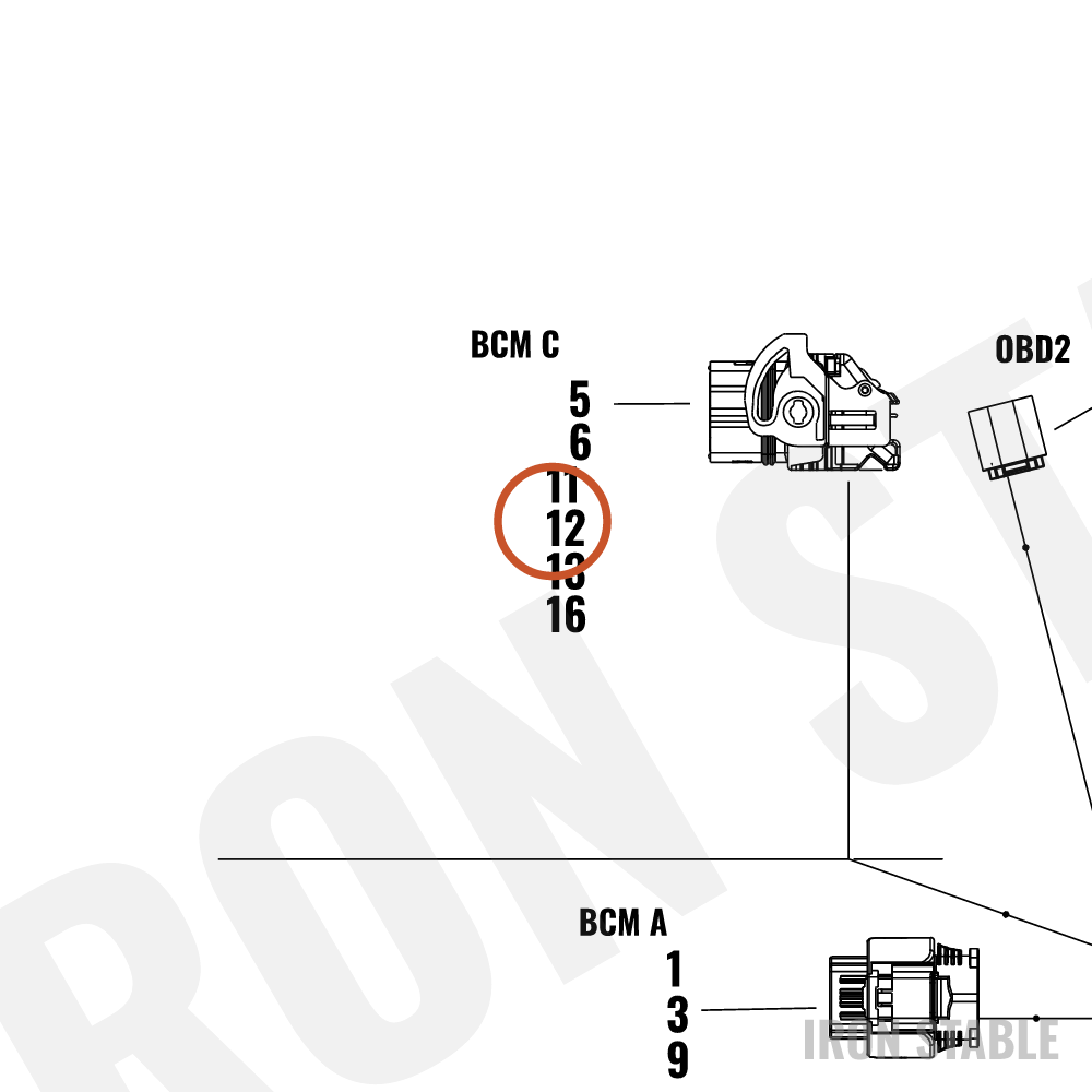Harley-Davidson Connector, Housing, 32-Way