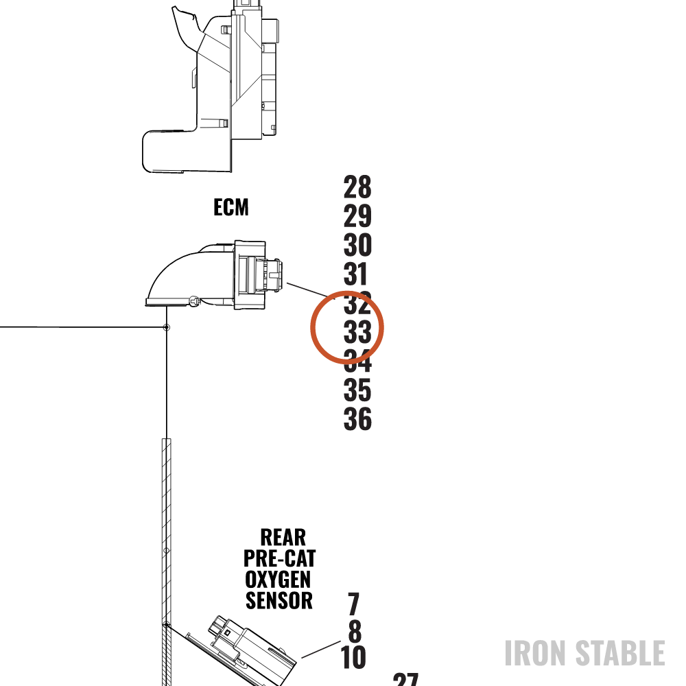 Harley-Davidson Terminal, Socket, 2.8mm, 1.5-2.5m