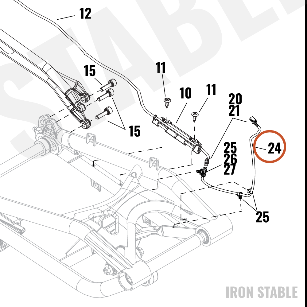 Harley-Davidson Harness, Wire, Rear Lighting
