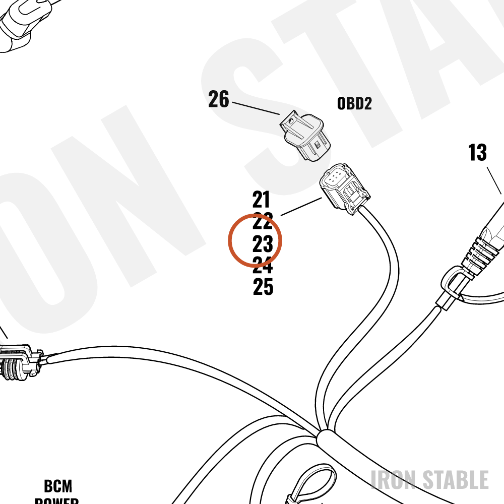 Harley-Davidson Seal, Conn/Term, Plug