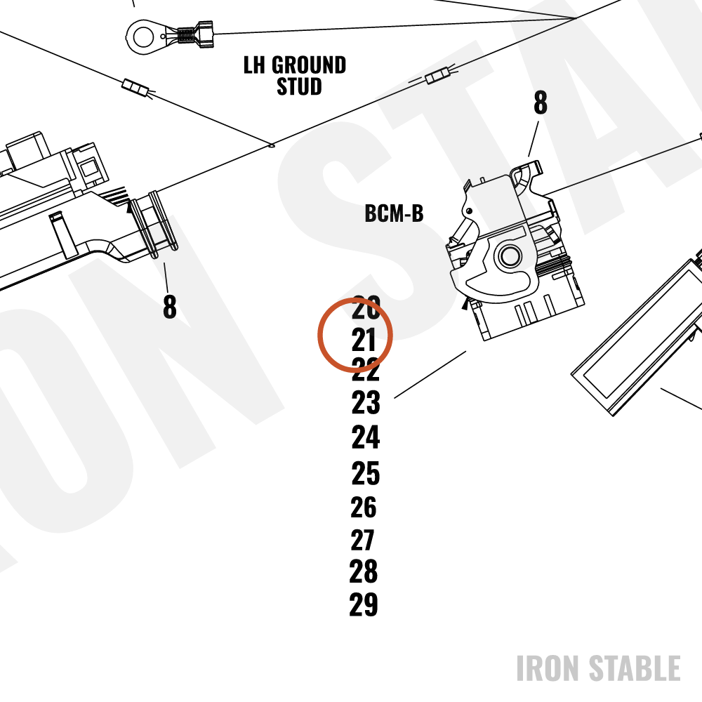 Harley-Davidson Terminal, Socket, 2.8mm, 14-16 Aw