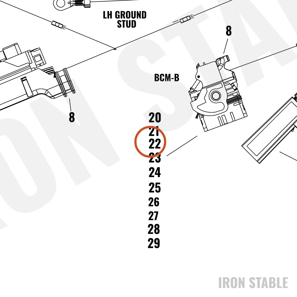 Harley-Davidson Seal, Conn/Term, 2.1-2.8mm Od
