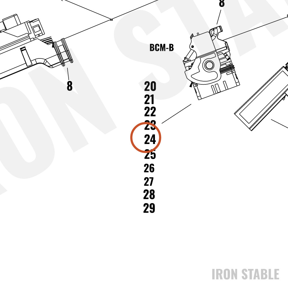 Harley-Davidson Seal, Conn/Term, Socket, 1.4-2.15