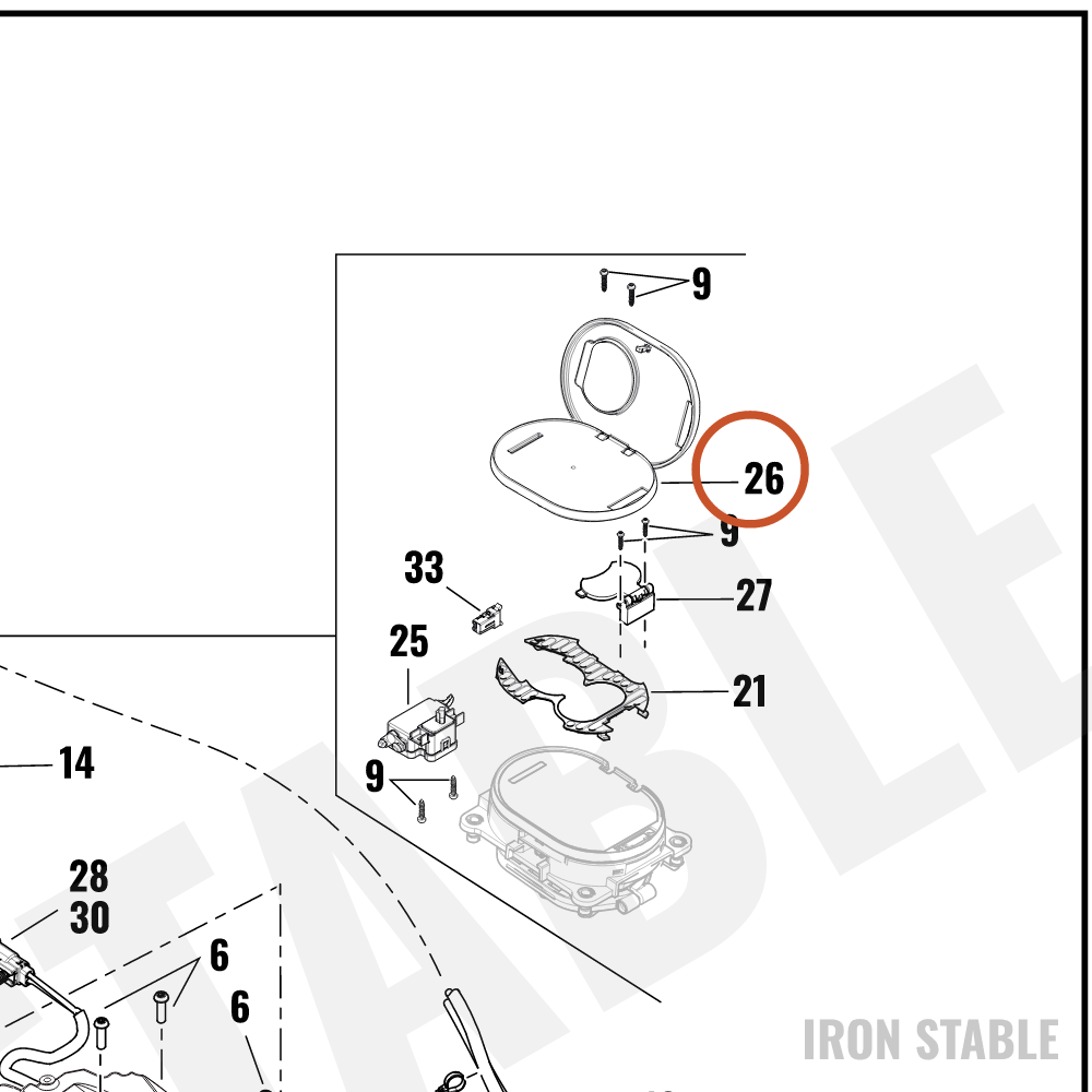 Harley-Davidson Kit, Veh Inl, Svce, Ac Door Assembly