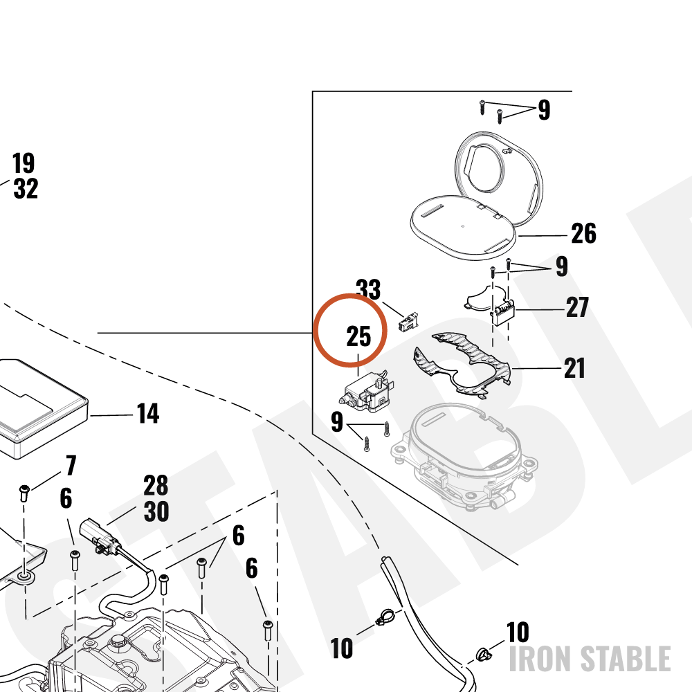 Harley-Davidson Kit, Veh Inl, Svce, Actr