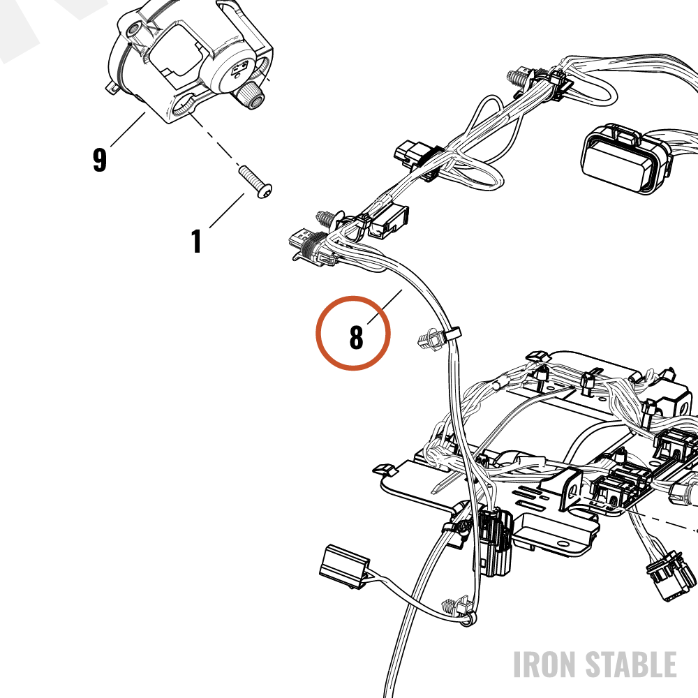 Harley-Davidson Harness, Wire, Inner Fairing
