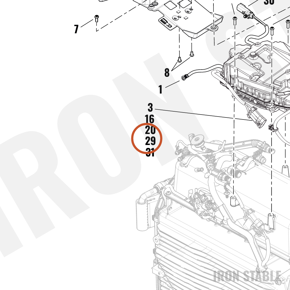 Harley-Davidson Wire Harn Sub-Component, Seal Plug