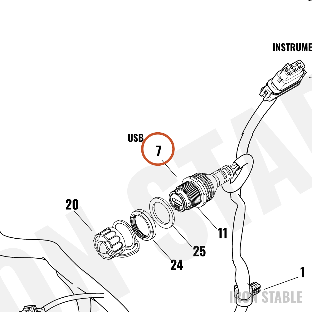 Harley-Davidson Connector, Usb