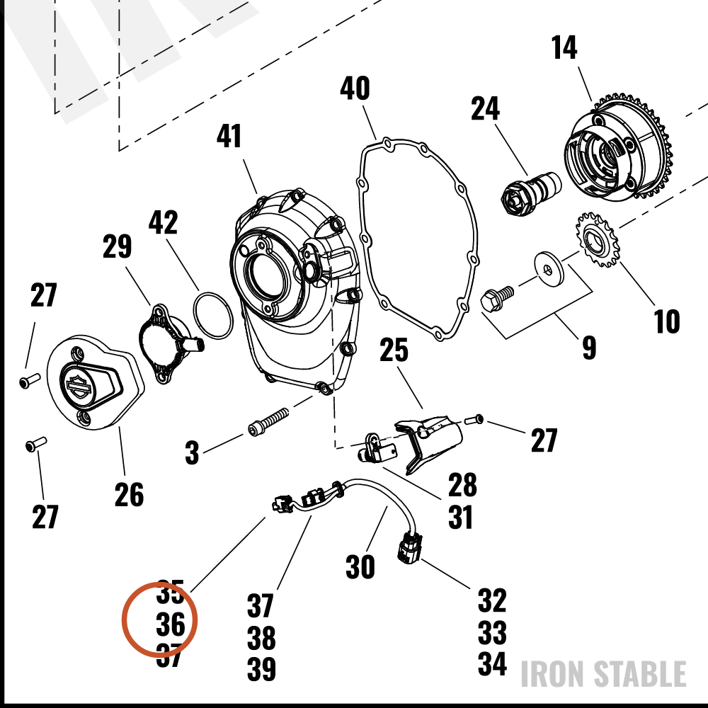 Harley-Davidson Terminal, Socket, 18-20awg