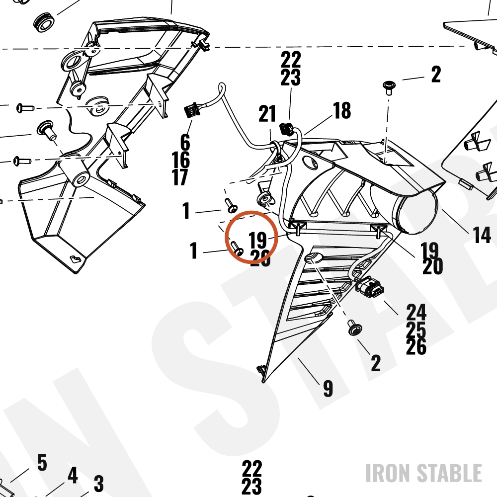 Harley-Davidson Wire Harn Sub-Component, Adhesive B