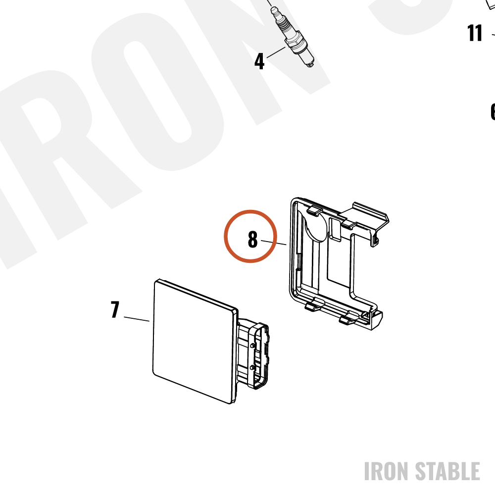 Harley-Davidson Wire Harn Sub-Component, Ecm Caddy