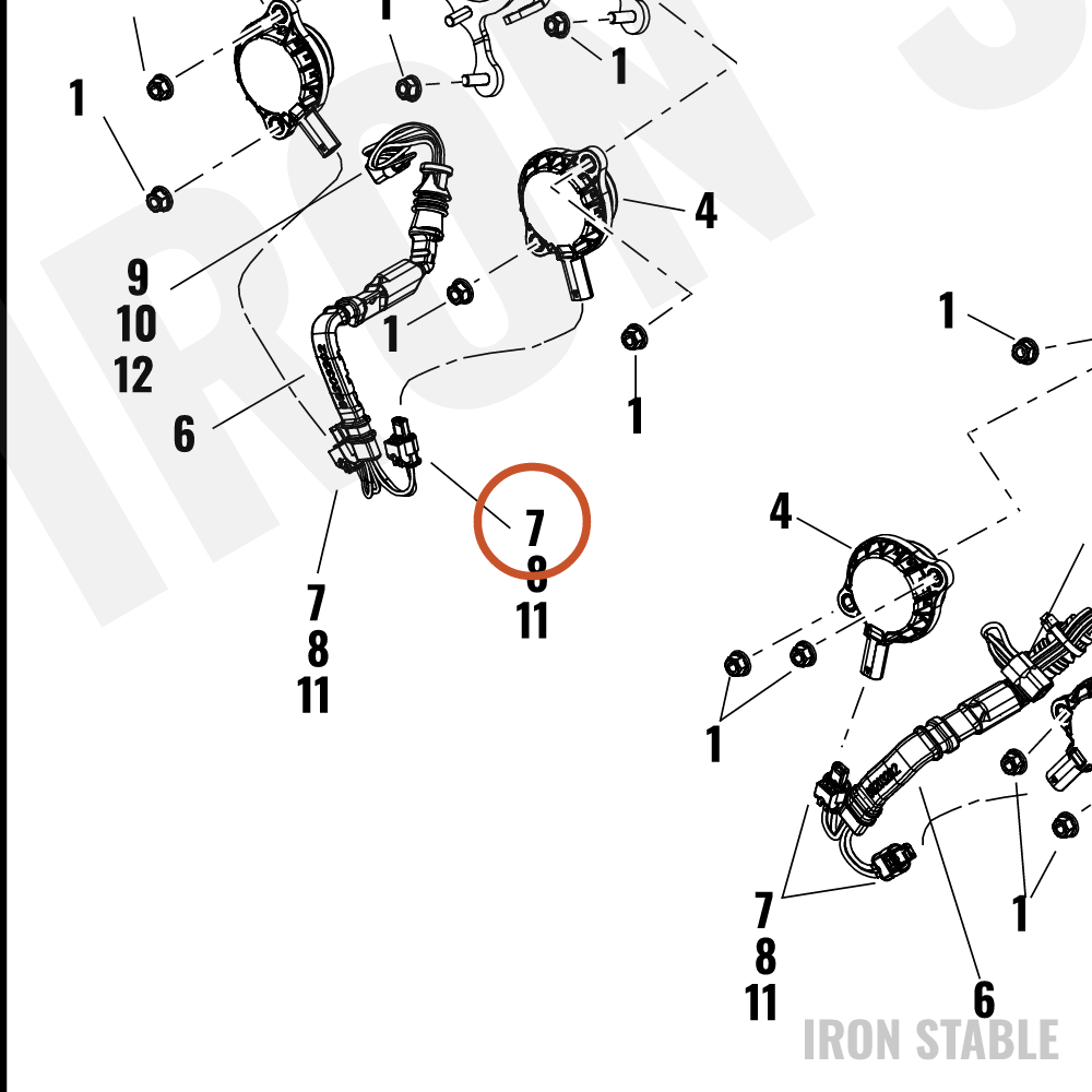 Harley-Davidson Seal, Conn/Term, 0.5 Sq Mm