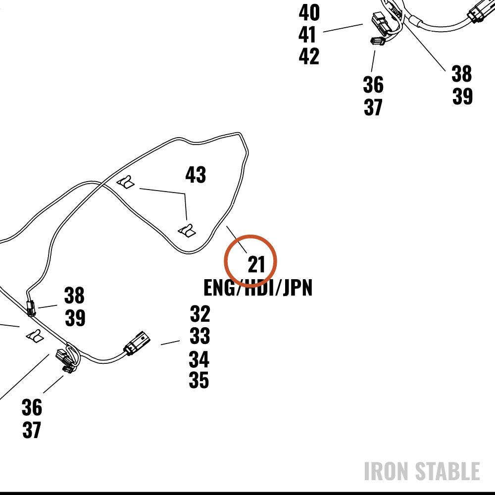 Harley-Davidson Harness, Wire, T-Pak, Cvo Hdi