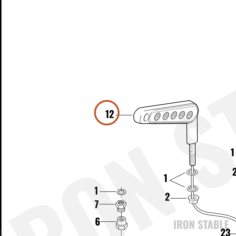 Harley-Davidson Turnsignal, X